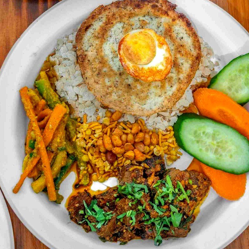 Newari khaja set at Laphing Central Broadmeadows